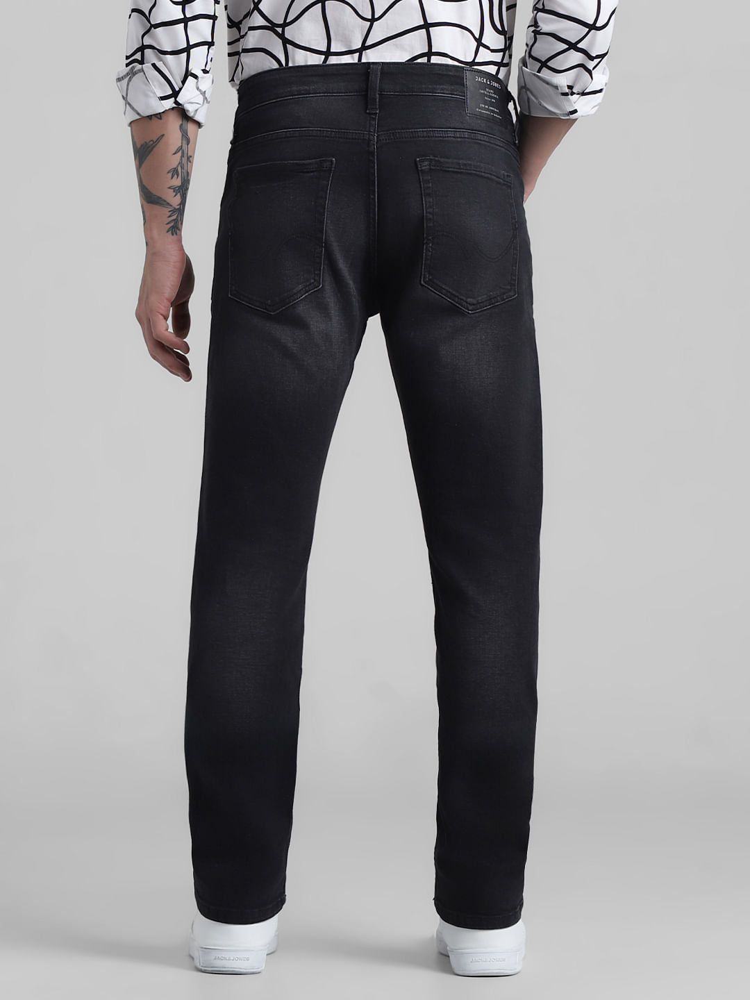 Low Rise Regular Fit Jeans - Black