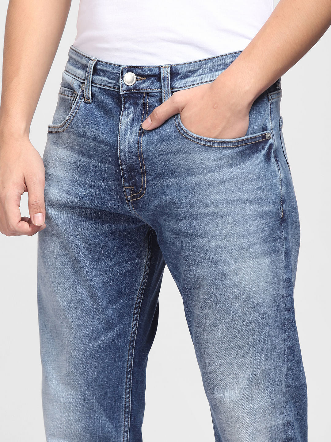 Blue High Rise Ray Bootcut Jeans