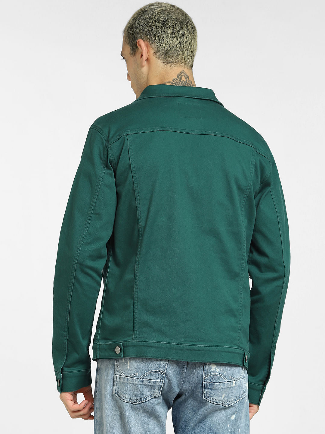 Green Denim Jacket