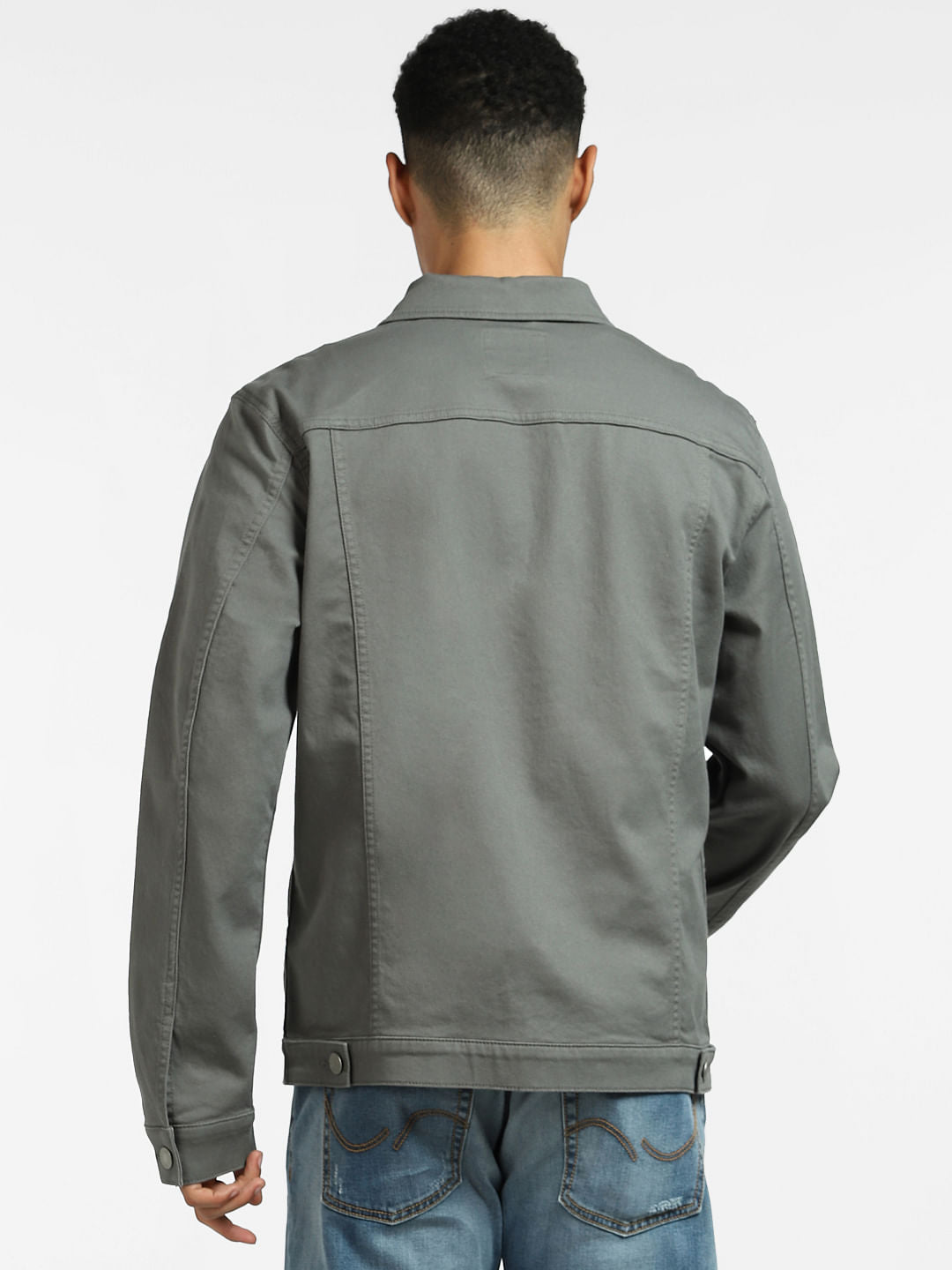 Grey Denim Jacket