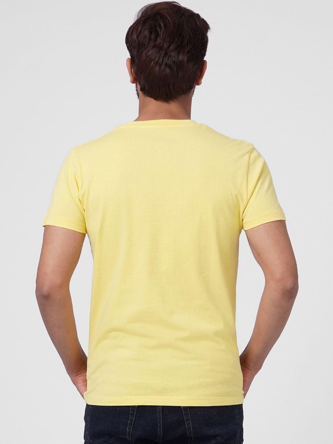 Yellow Graphic Print T-shirt