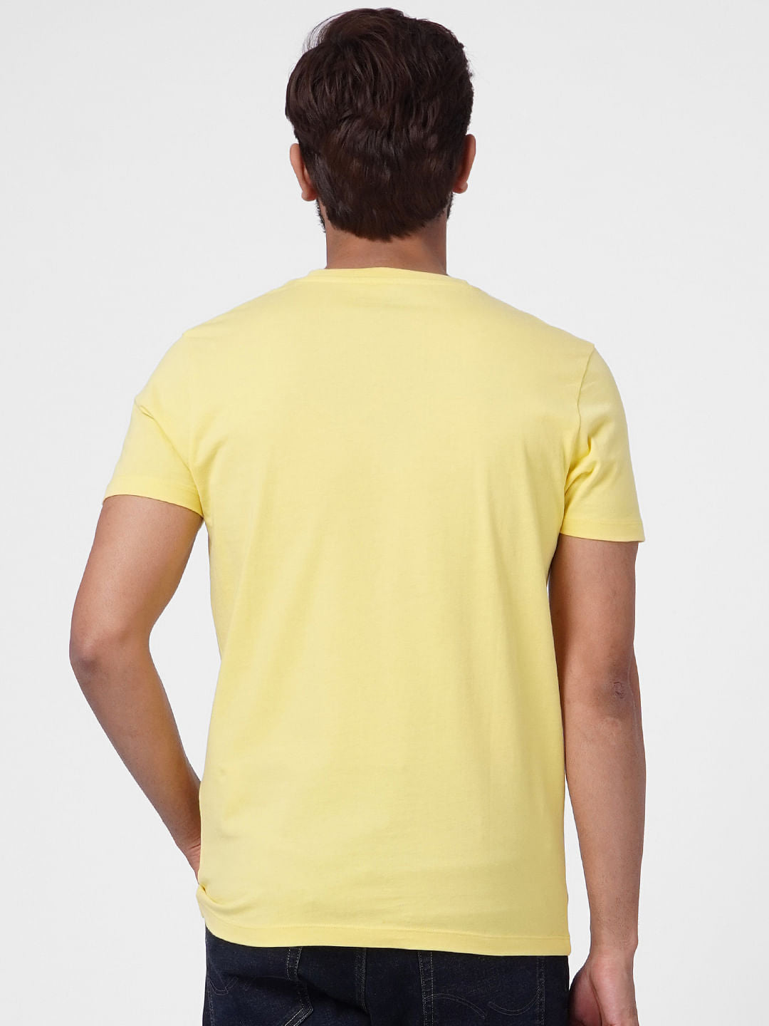 Yellow Graphic Print T-shirt