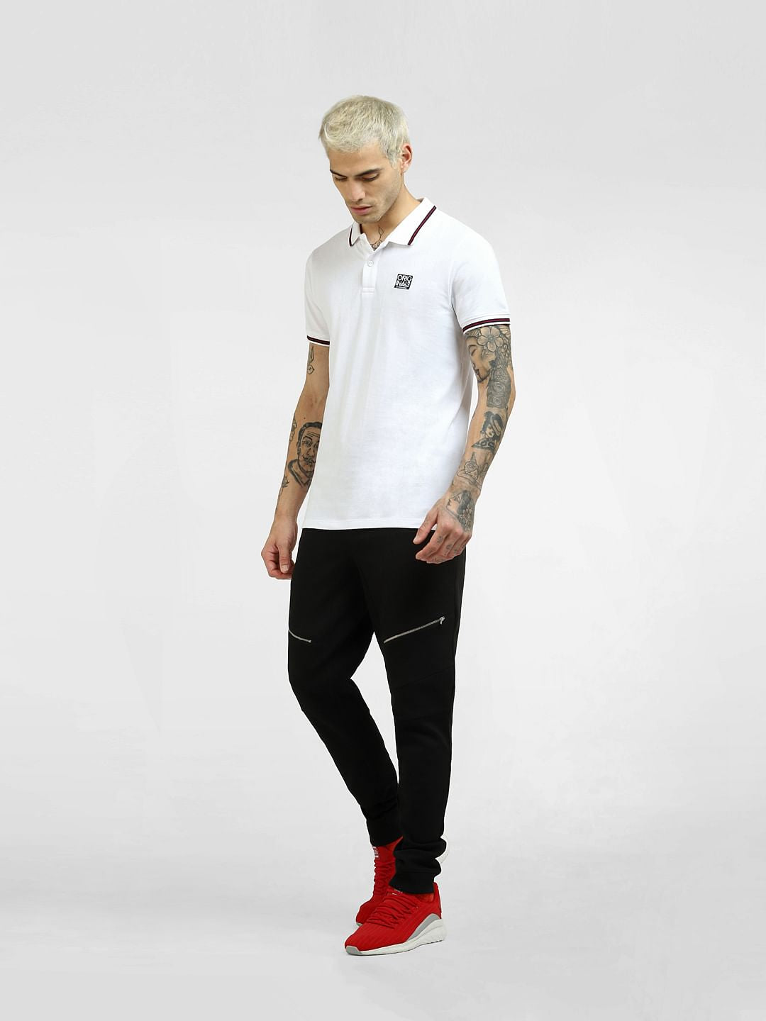 White Polo T-shirt