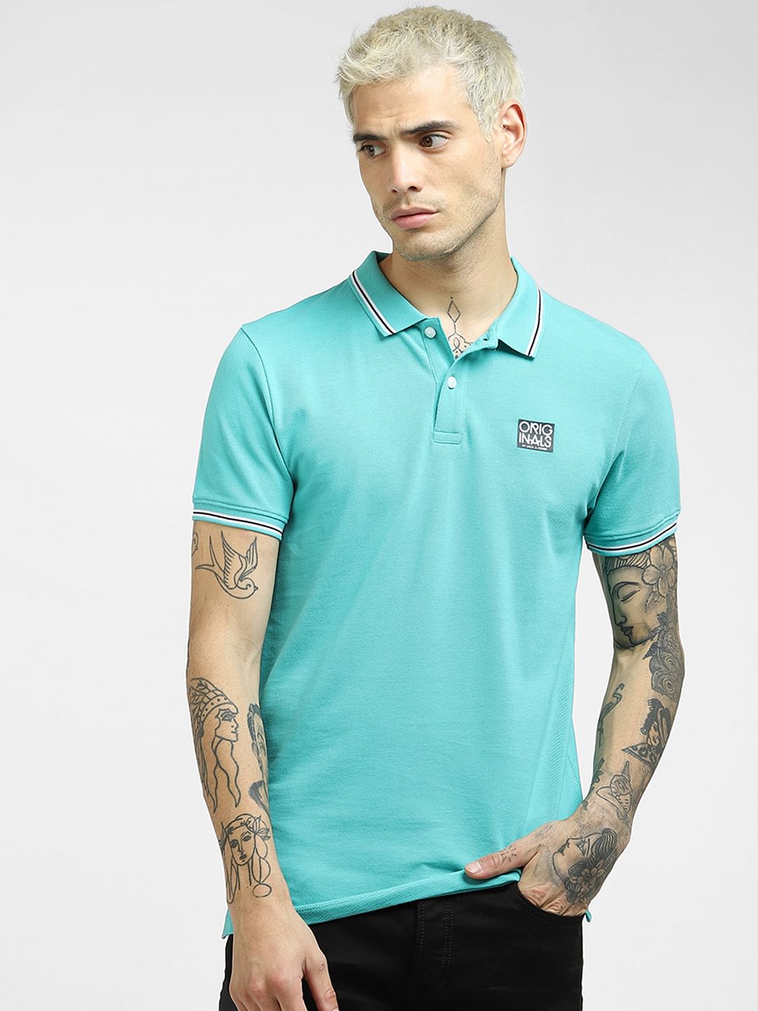 Blue Polo T-shirt