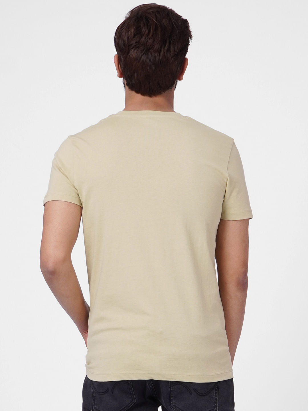 Light Green Crew Neck T-shirt