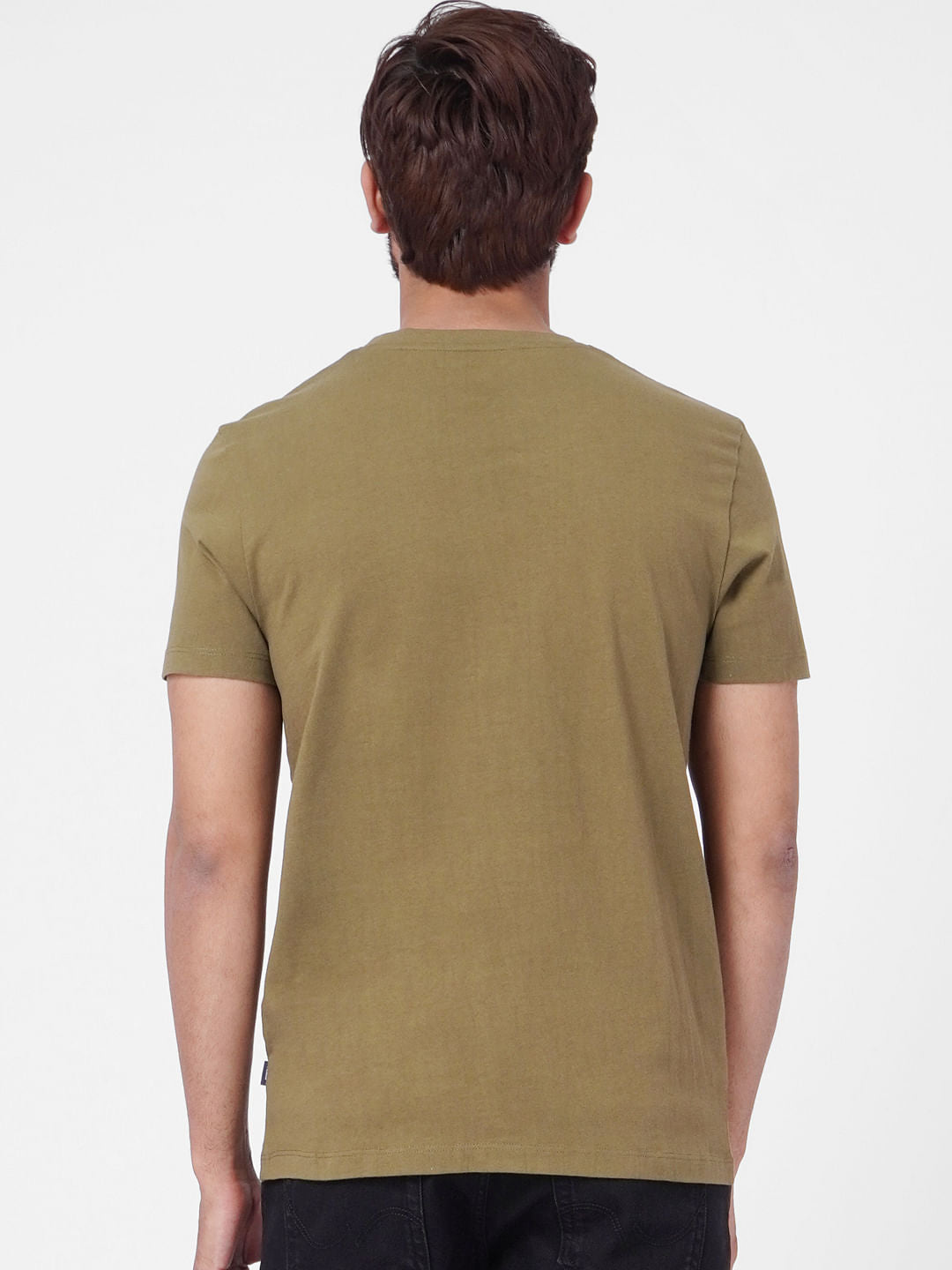 Green Plain Coloured Top