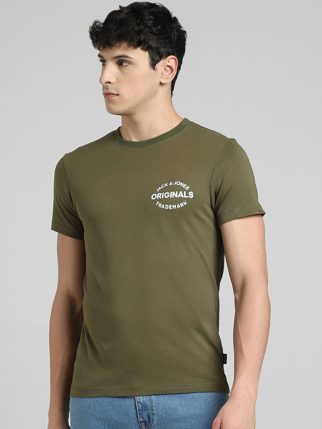 Green Plain Coloured Top