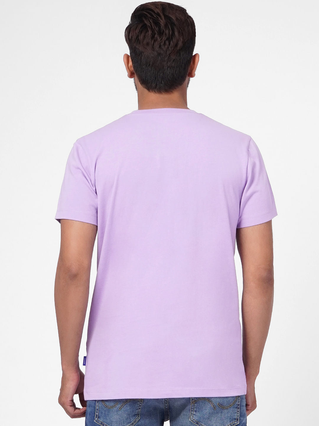 Purple Crew Neck T-shirt