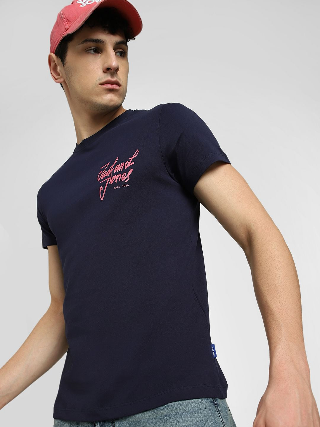 Blue Plain Coloured Top