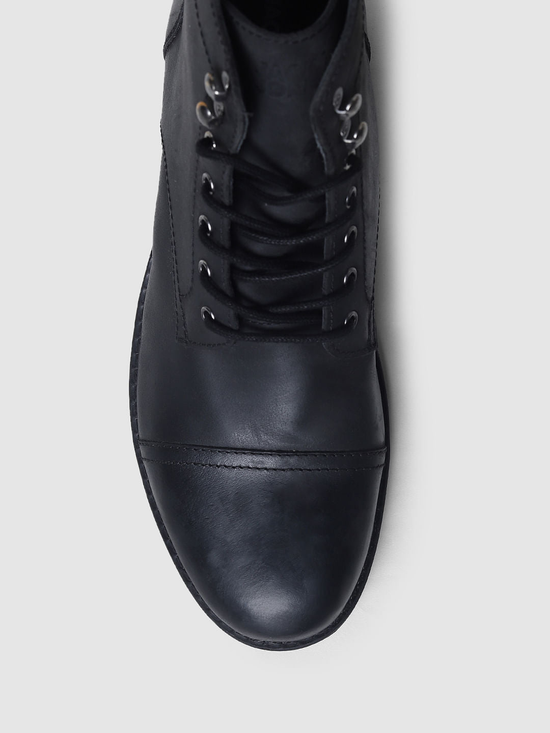 Black Leather Boots