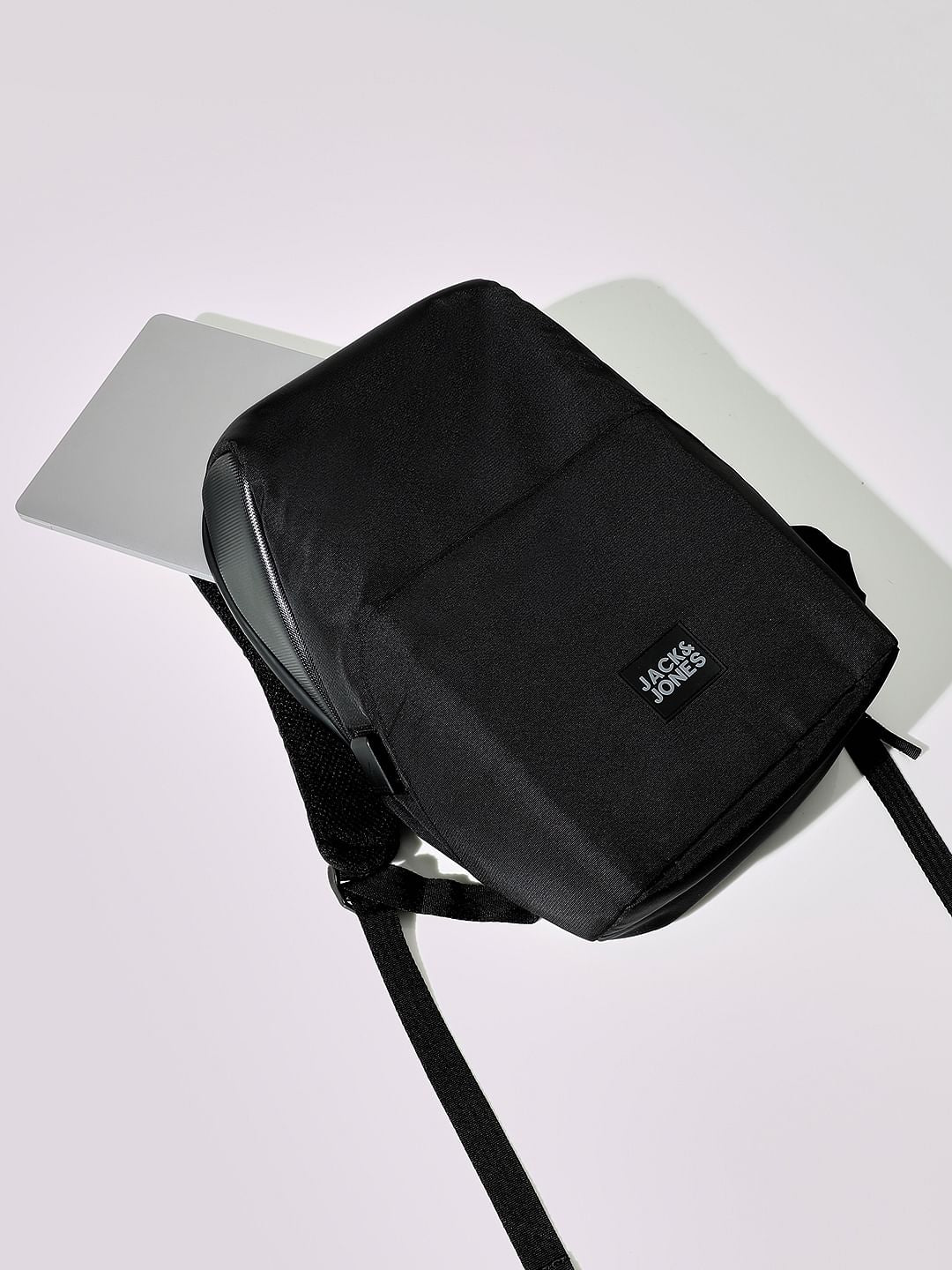 Black Tech Laptop Backpack