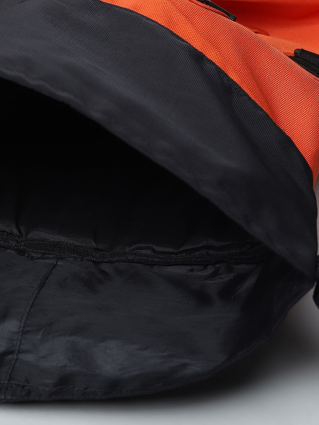 Orange Roll Up Backpack