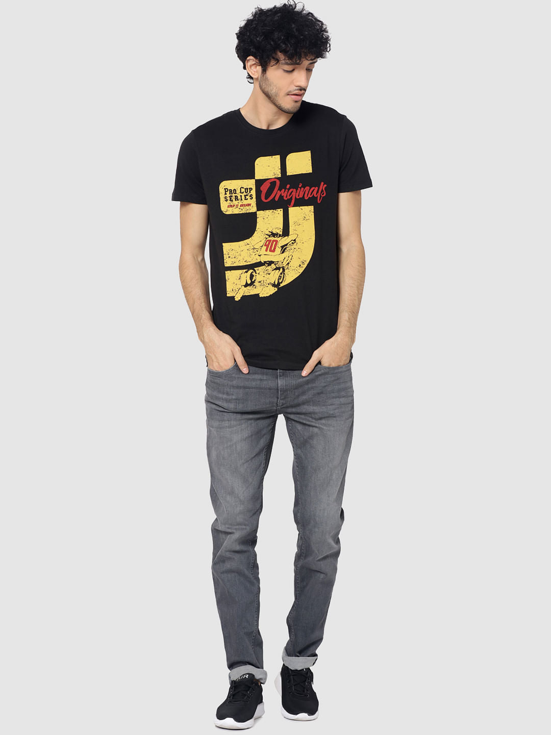 Grey Low Rise Ben Skinny Jeans