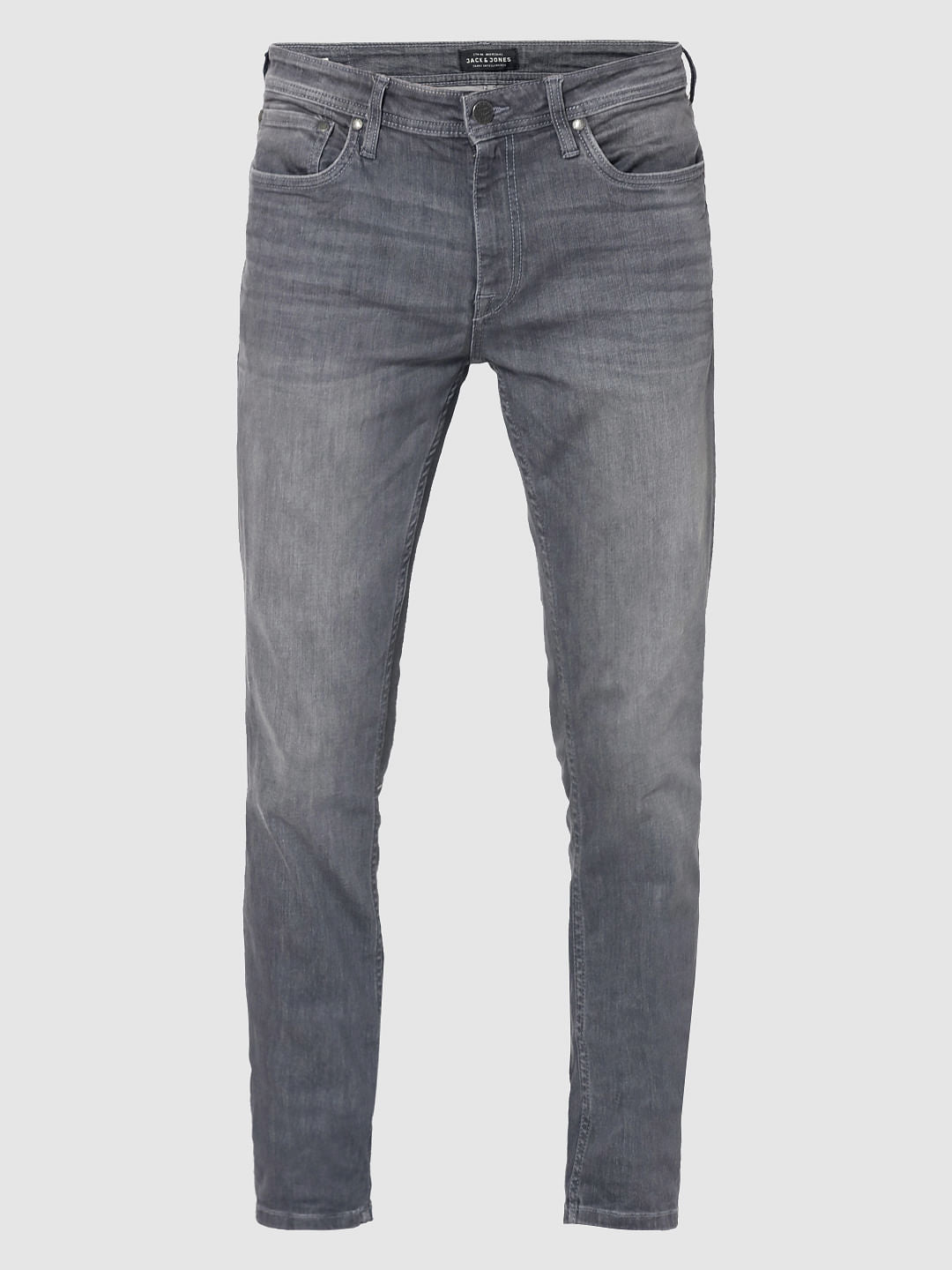 Grey Low Rise Ben Skinny Jeans