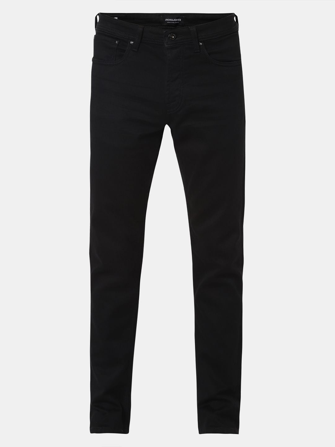 Black Low Rise Glenn Slim Fit Jeans