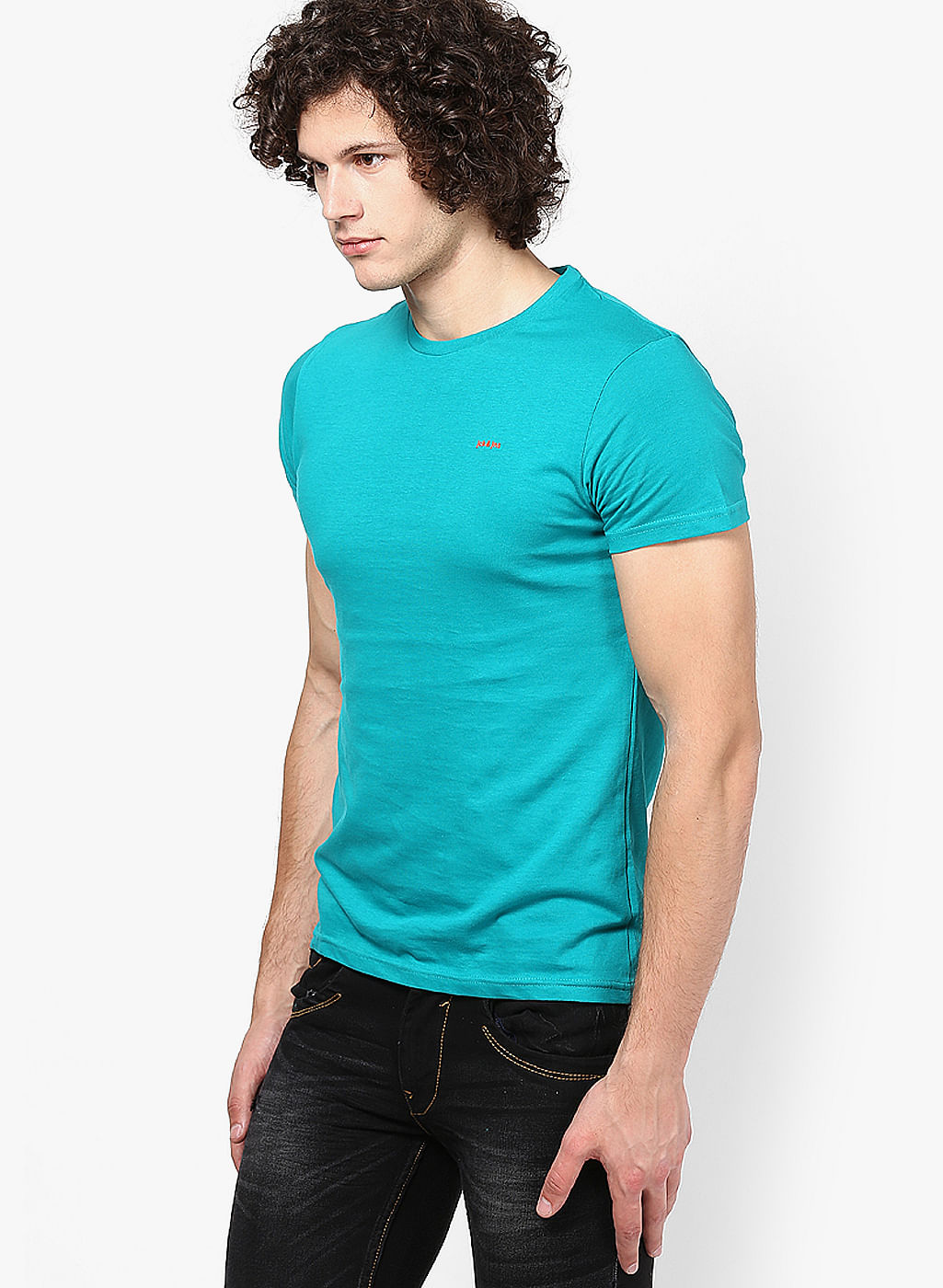 Solid Casual T-Shirt