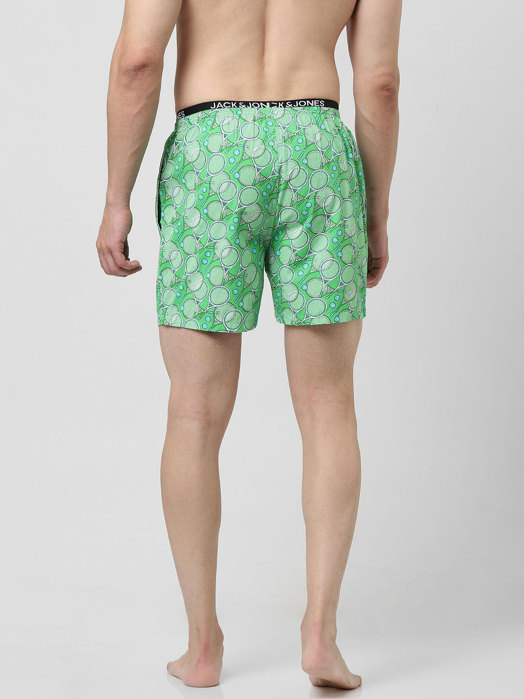 Green Printed Boxers