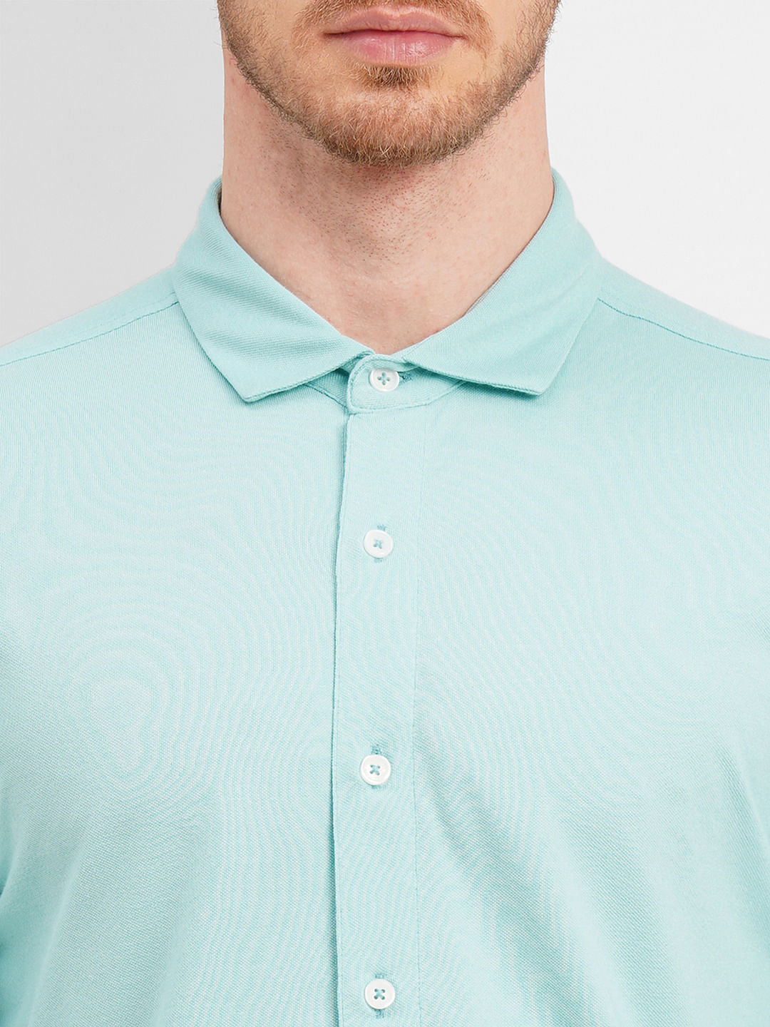 Sky Blue Full Sleeves Shirt