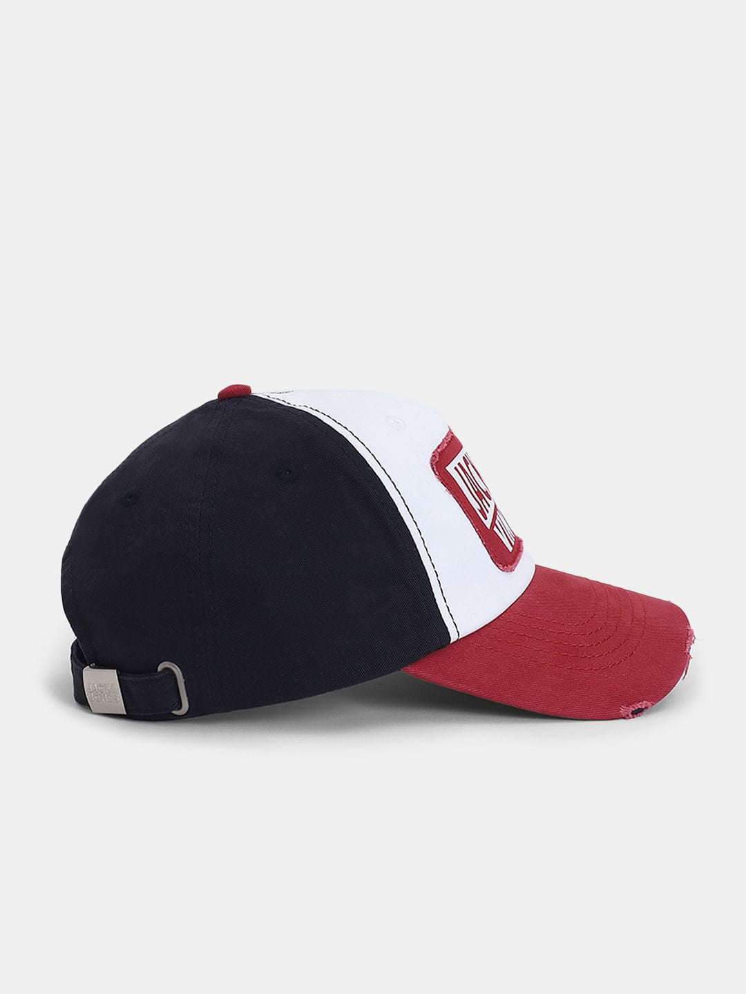 Red & White Logo Printed Cap