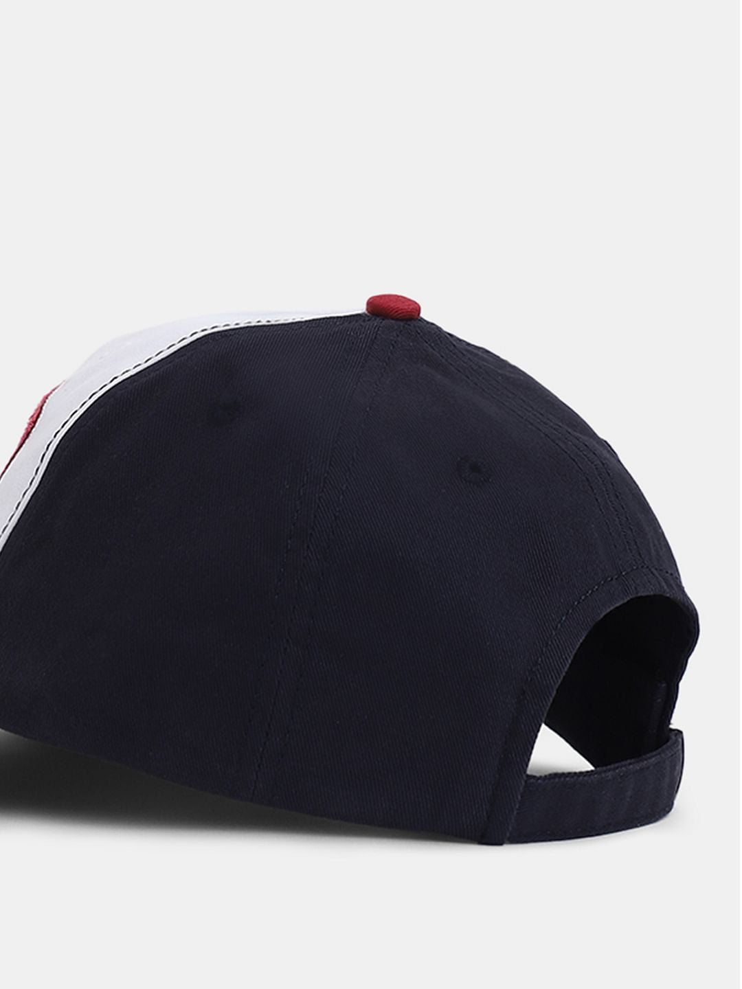 Red & White Logo Printed Cap