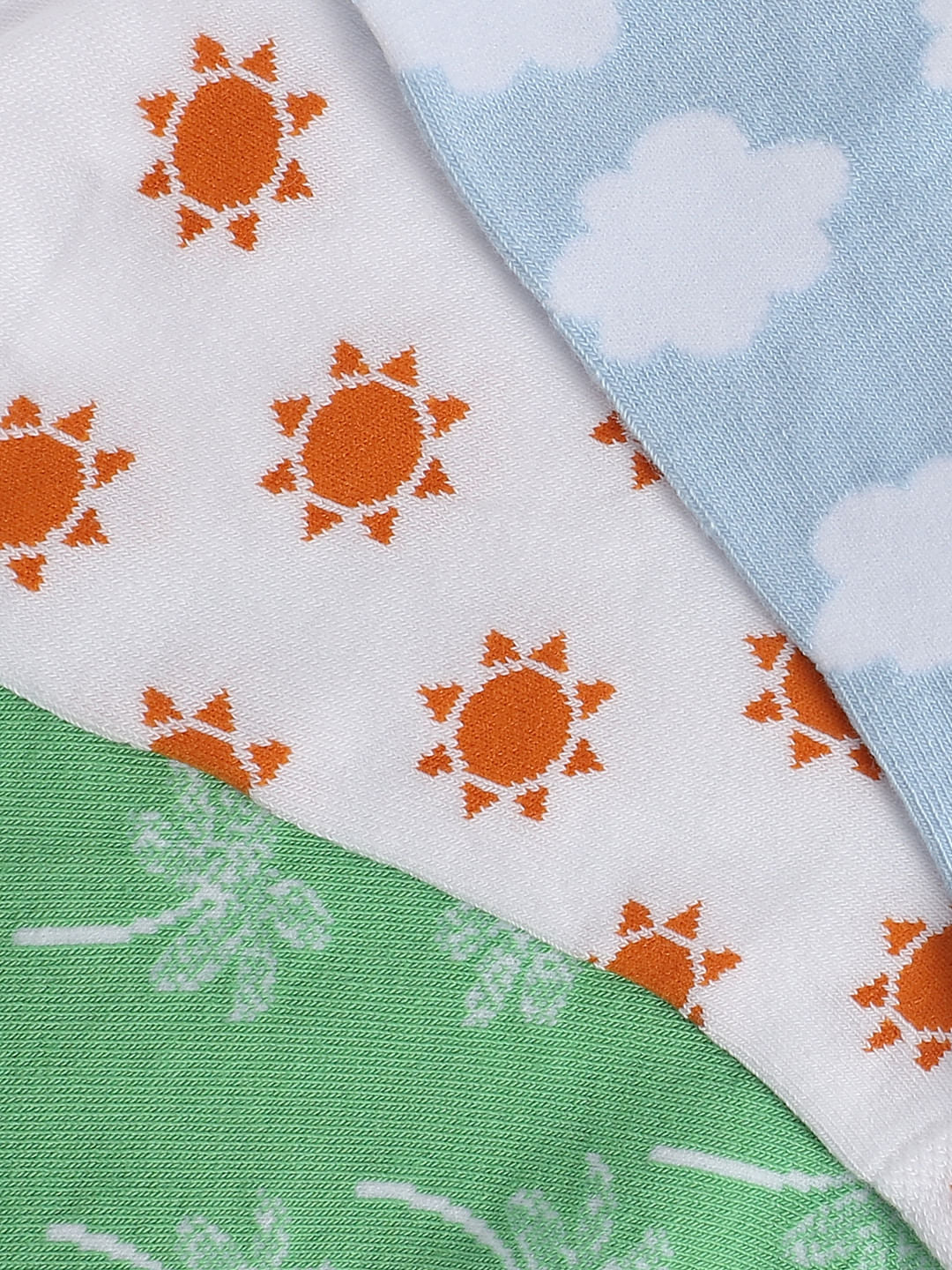 Pack of 3 Printed Socks