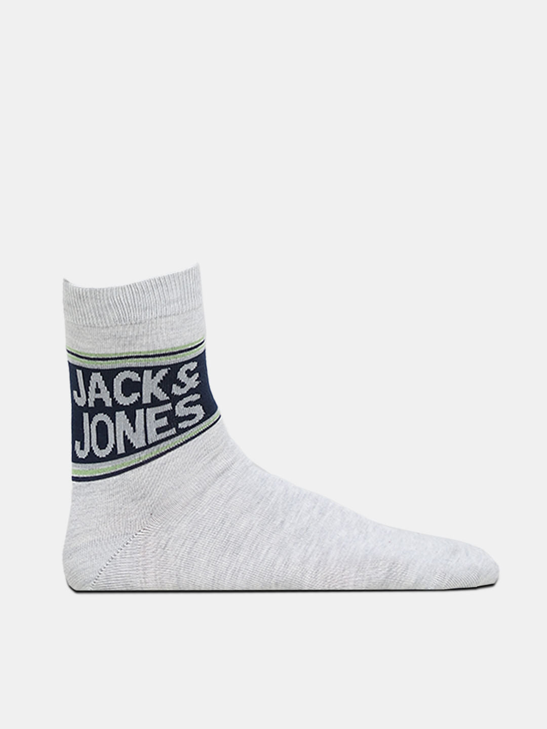 Pack of 2 Logo Print Mid-Length Socks
