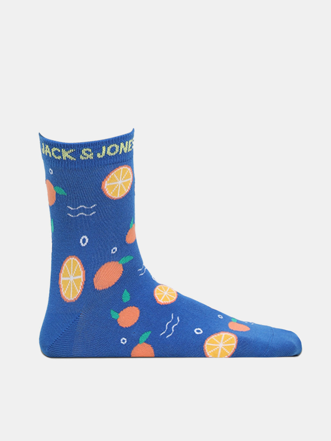 Pack of 2 Fruit Print Mid-Length Socks