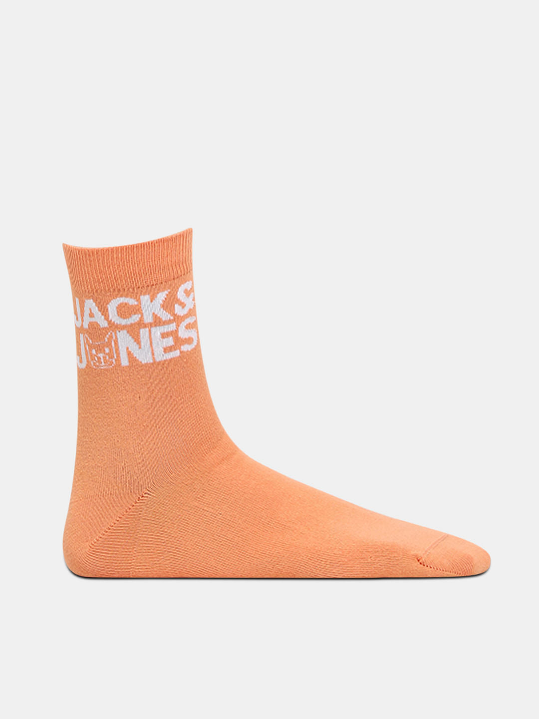 Pack of 3 Logo Print Mid-Length Socks