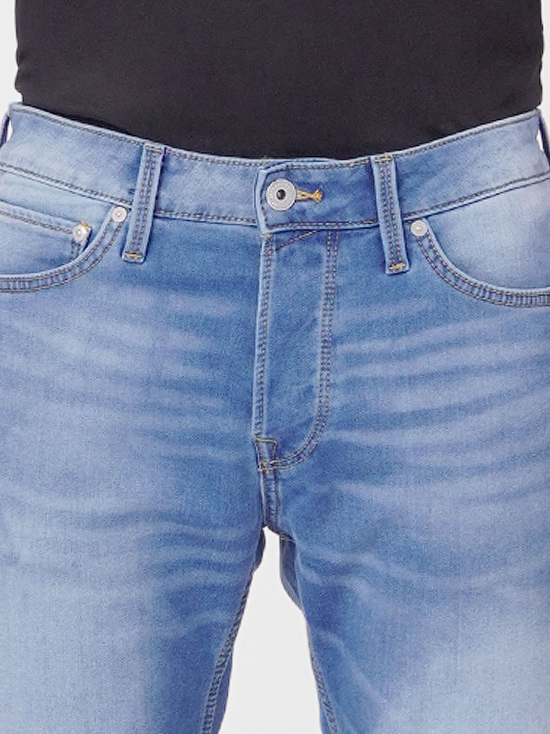 Blue Denim Shorts
