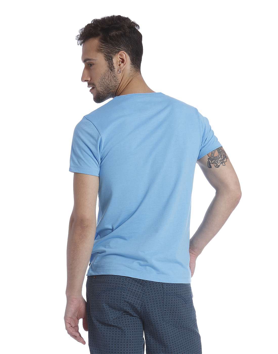 Solid Casual T-Shirt