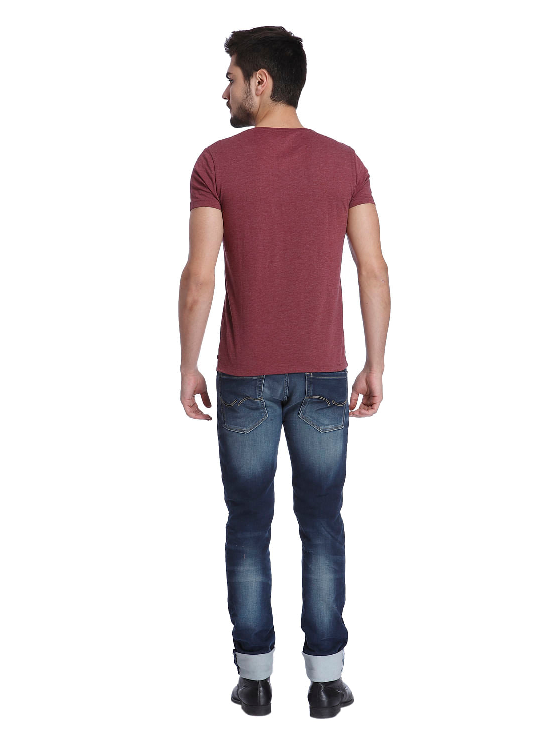 Solid Casual T-Shirt