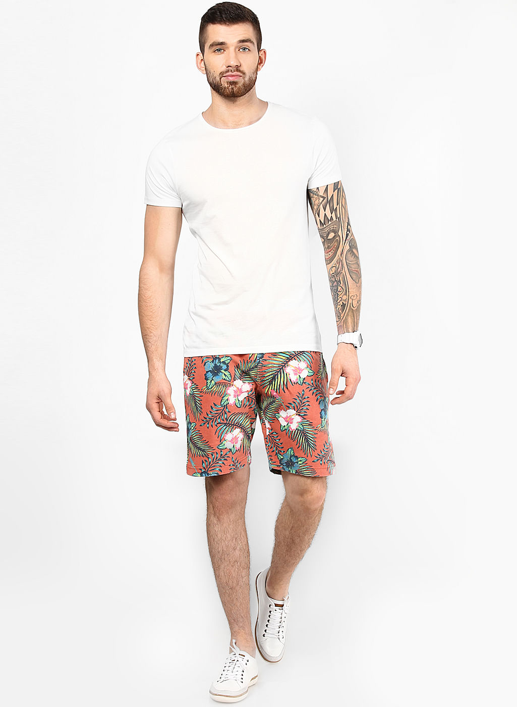 Solid Casual T-Shirt