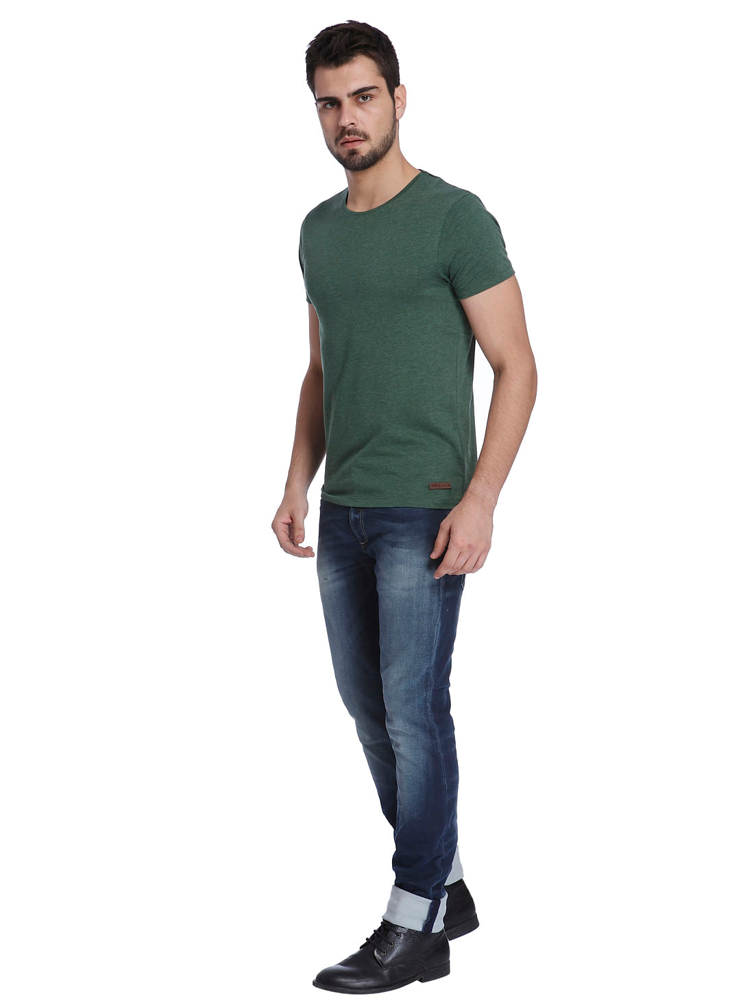 Solid Casual T-Shirt