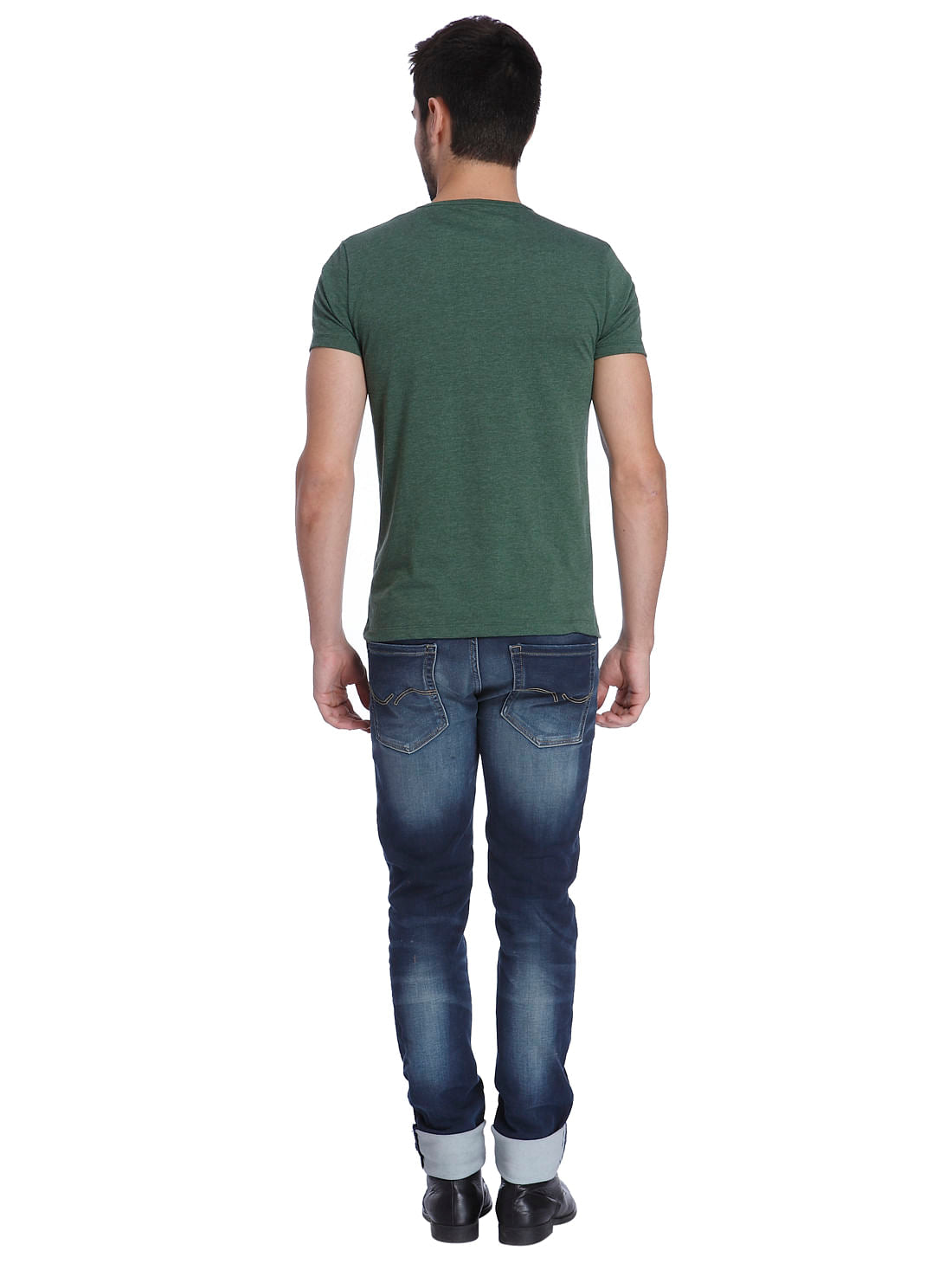 Solid Casual T-Shirt