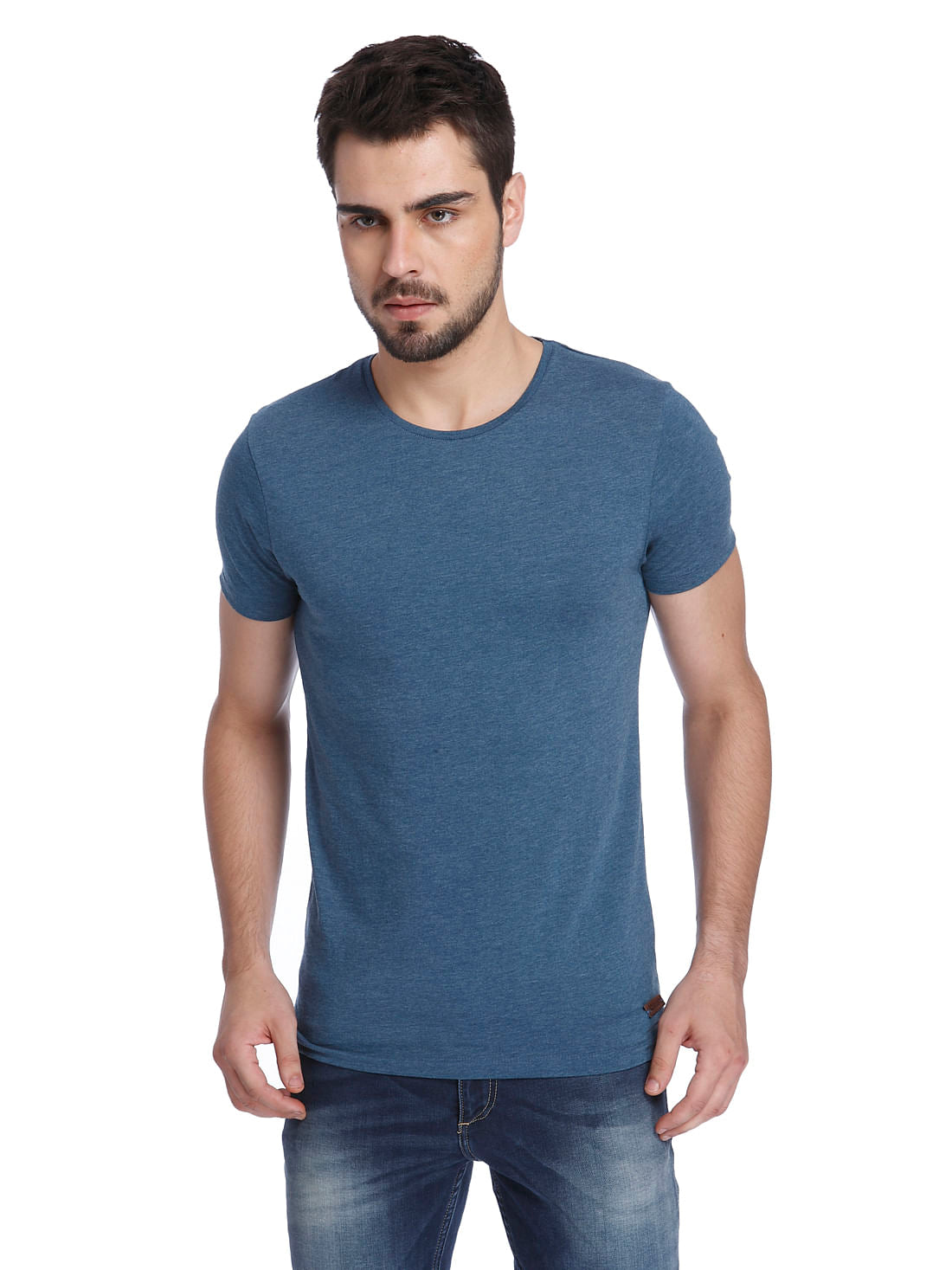 Solid Casual T-Shirt