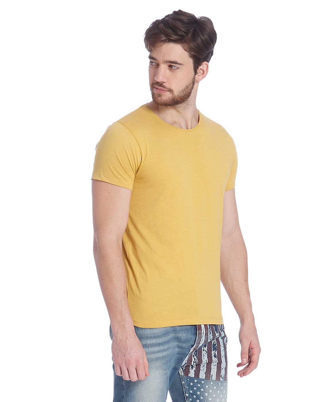 Solid Casual T-Shirt