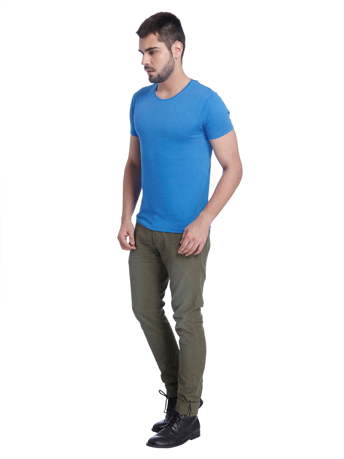 Solid Casual T-Shirt