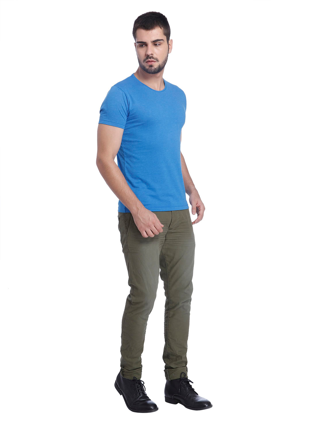 Solid Casual T-Shirt
