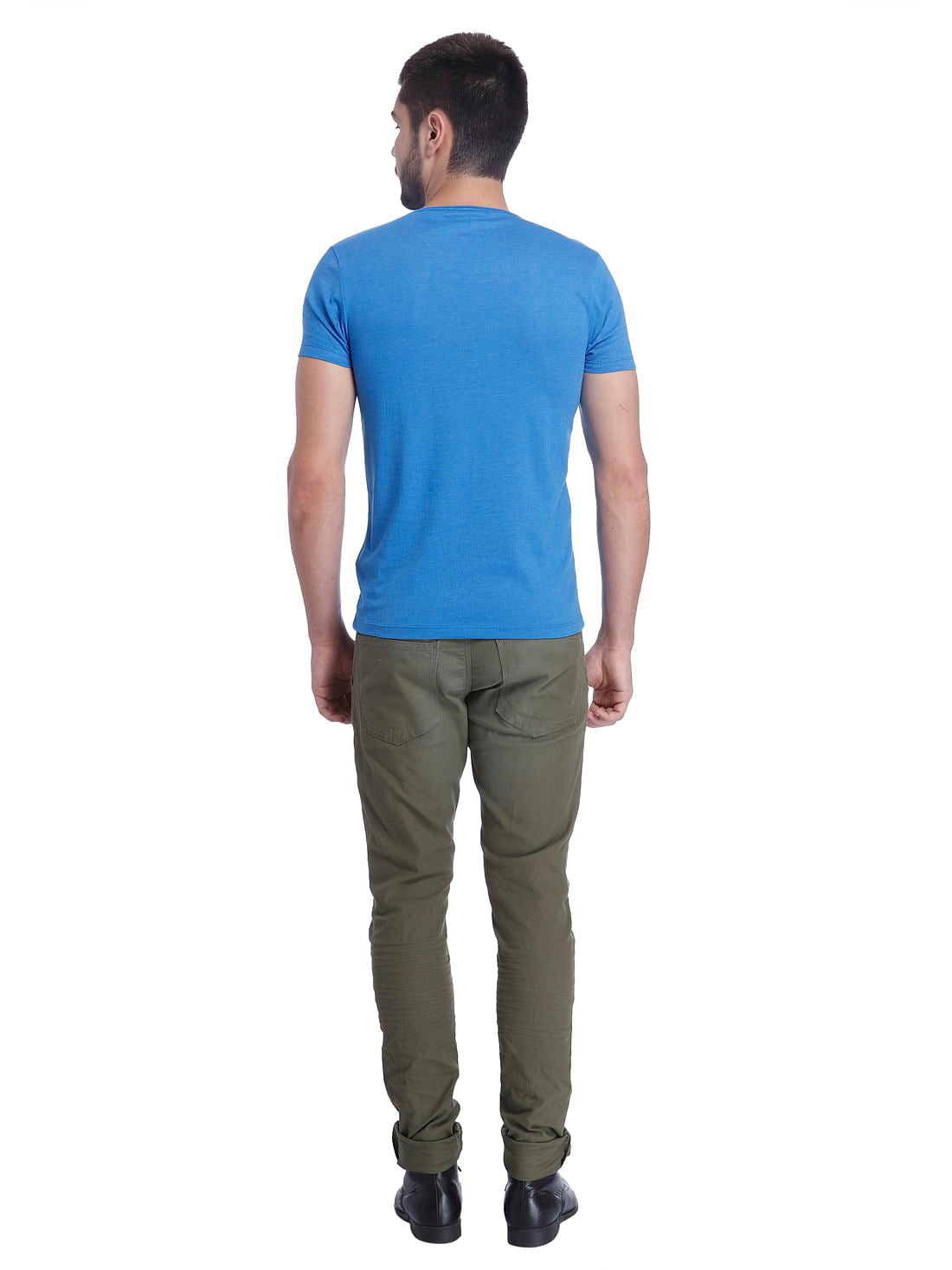 Solid Casual T-Shirt