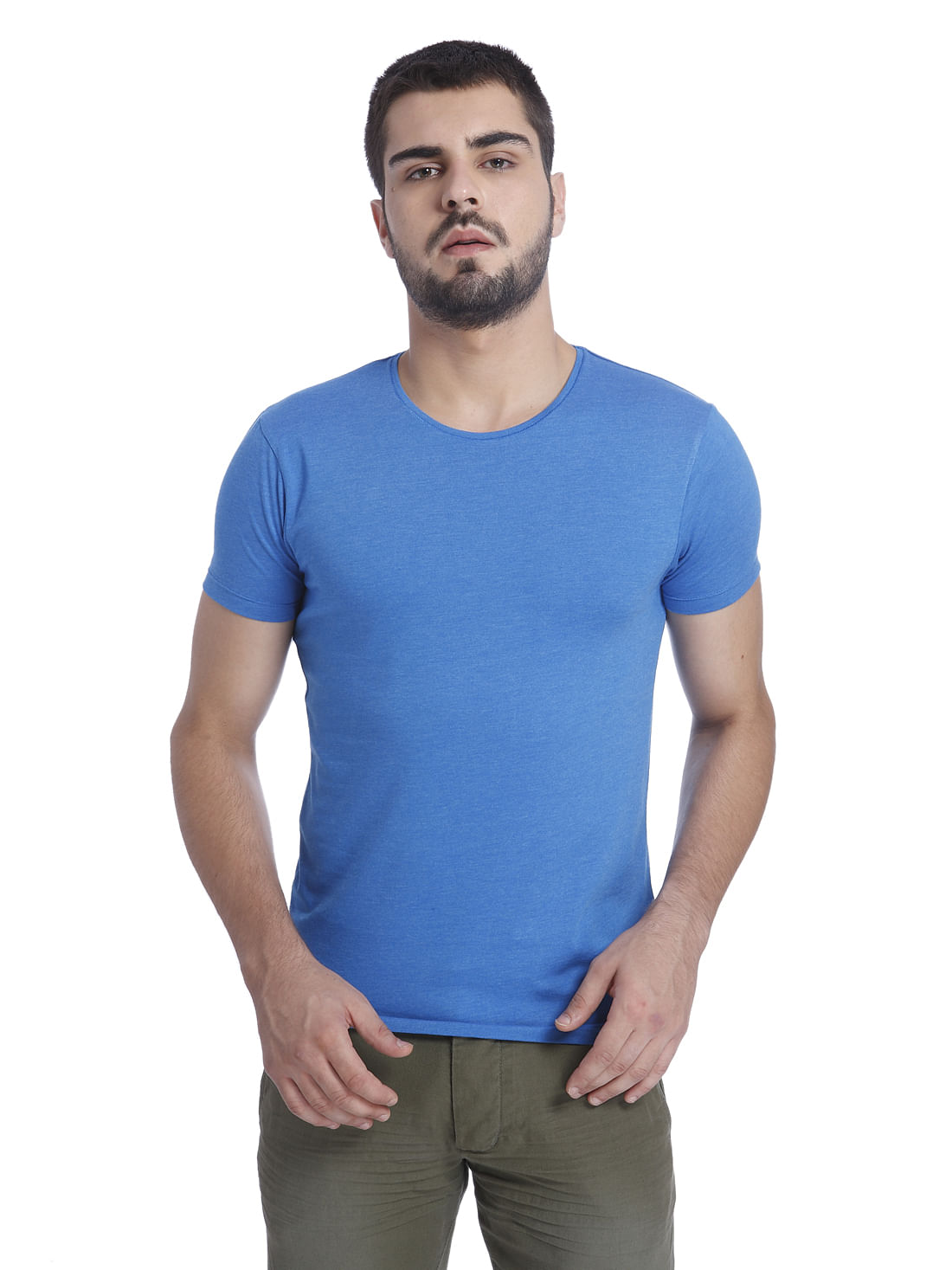 Solid Casual T-Shirt
