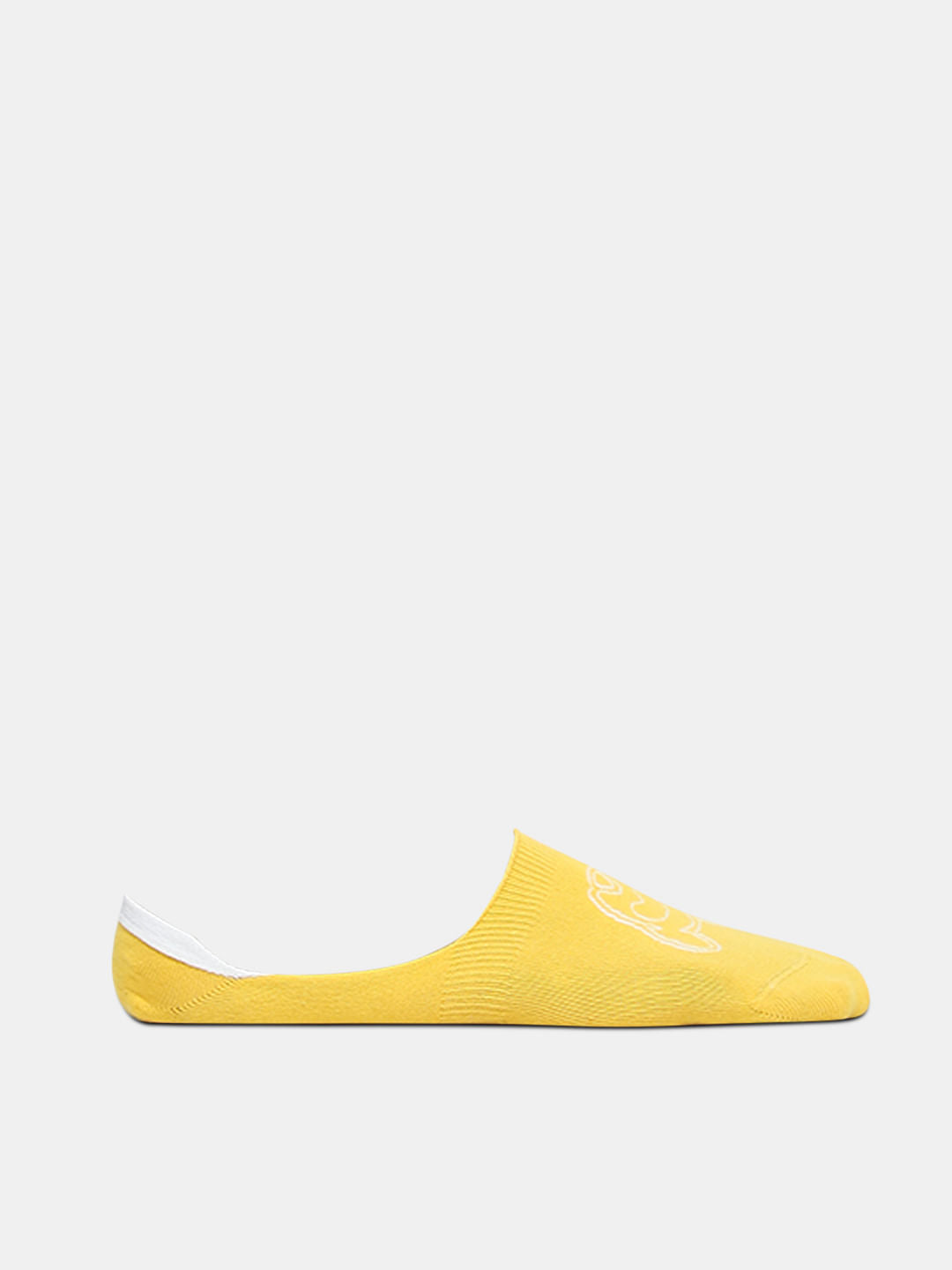 Pack of 3 Logo Print No-Show Socks