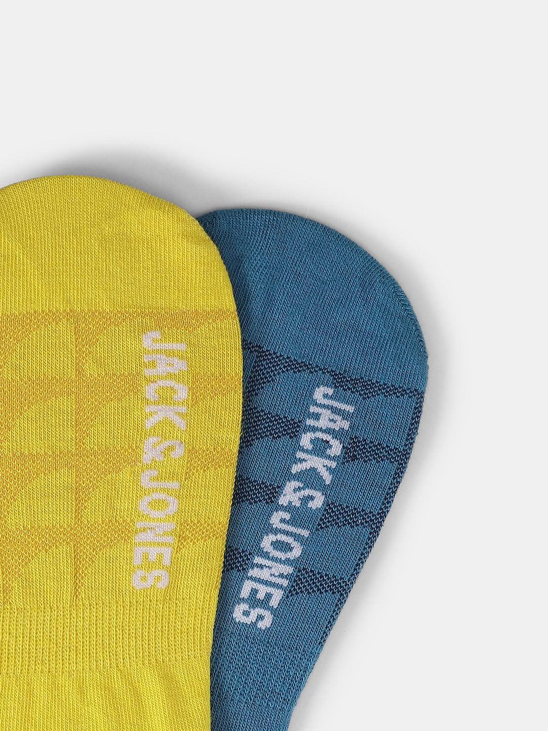 Pack of 2 Printed No-Show Socks