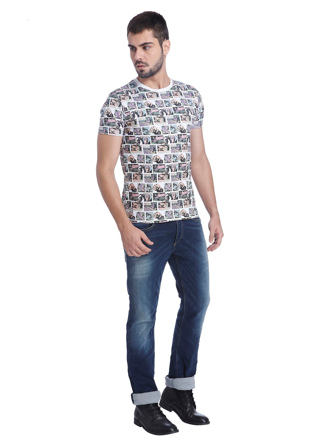Graphic Print Casual T-Shirt