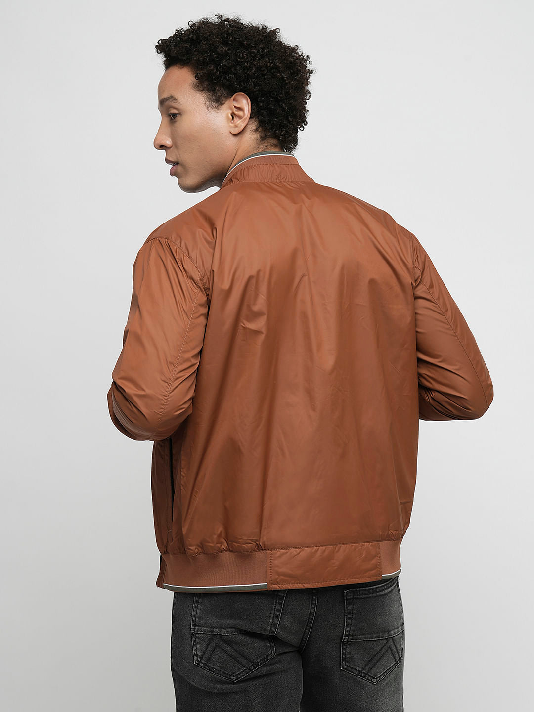 PRODUKT by JACK&JONES Green Reversible Zip-Up Jacket