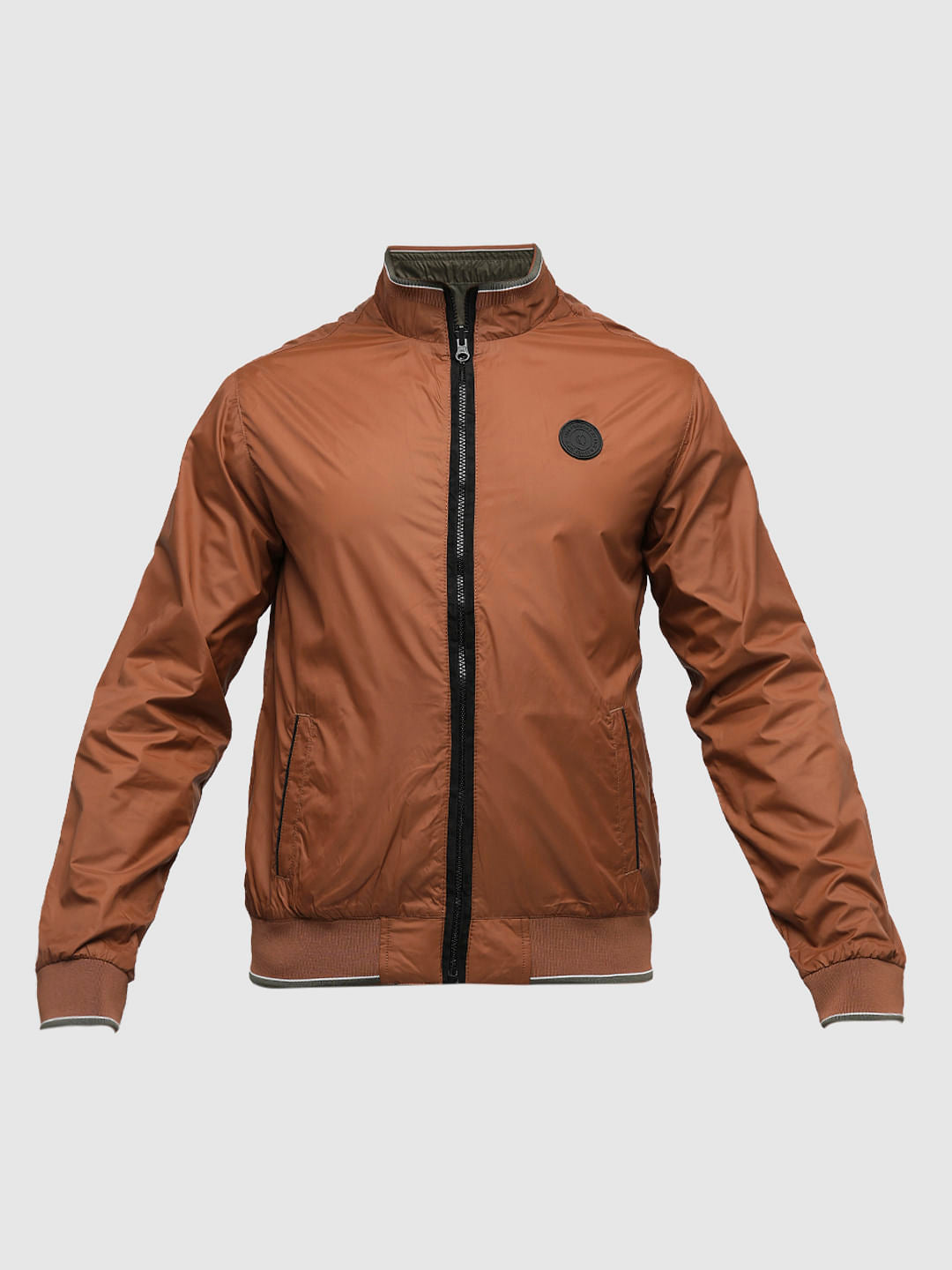 PRODUKT by JACK&JONES Green Reversible Zip-Up Jacket