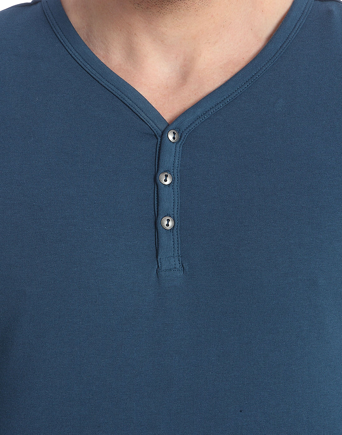 Solid Casual T-Shirt