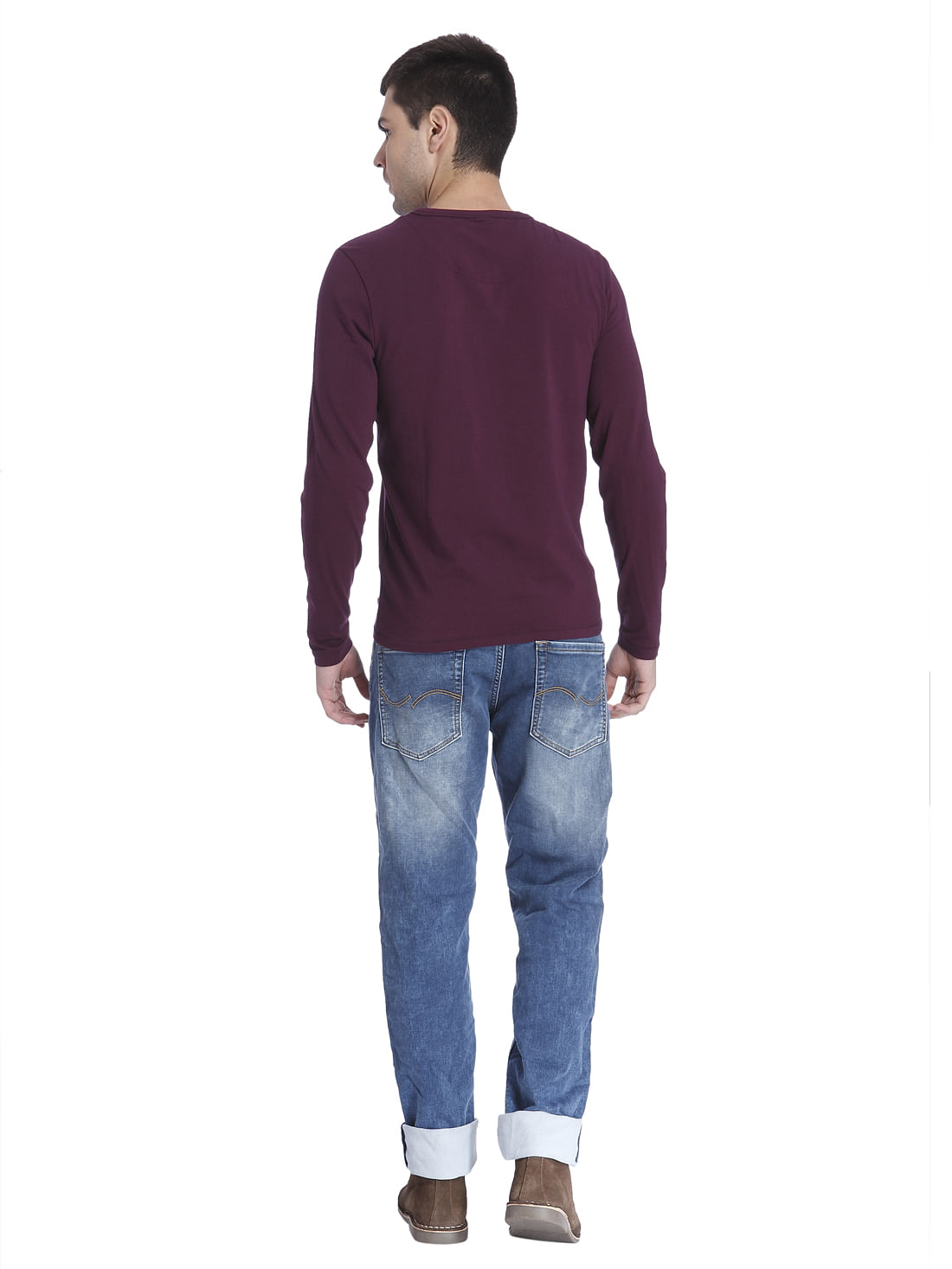 Solid Casual T-Shirt