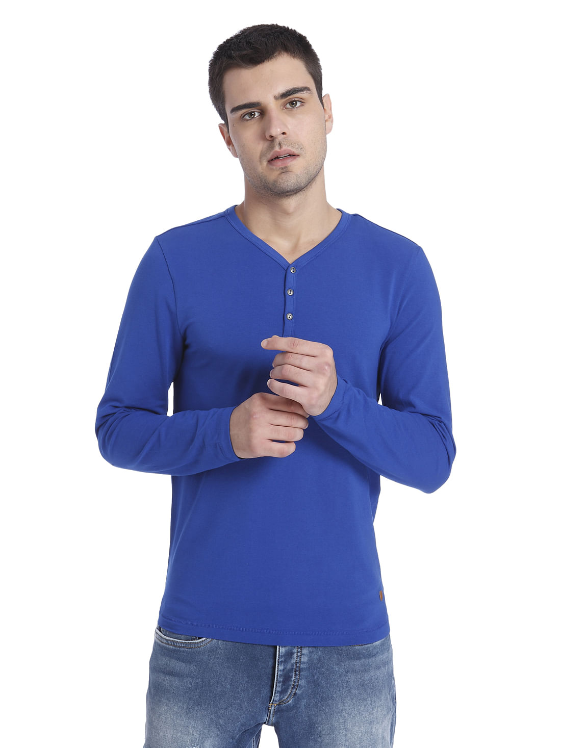 Solid Casual T-Shirt