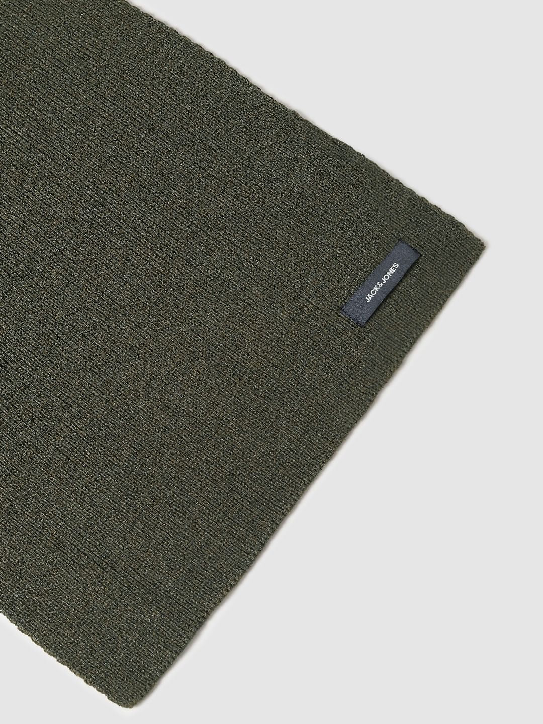 Green Knit Scarf