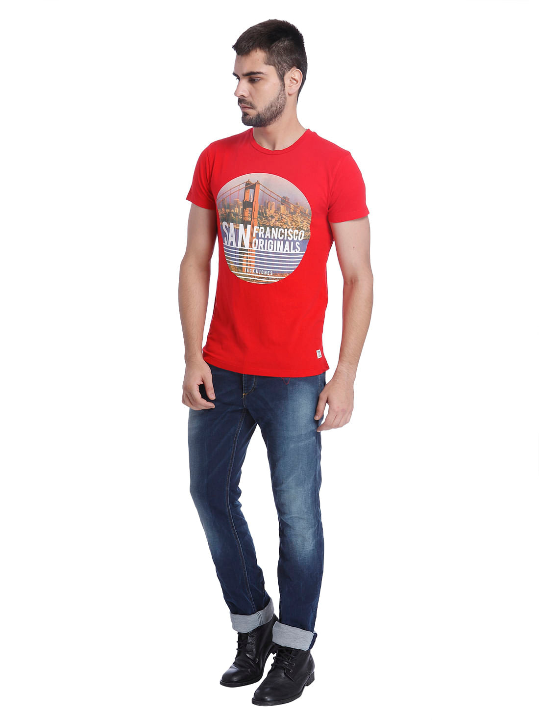 Solid Casual T-Shirt
